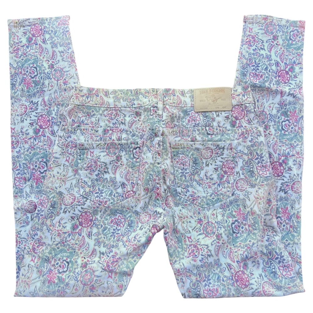 True Religion Women's Skinny Jeans - Pastel Floral